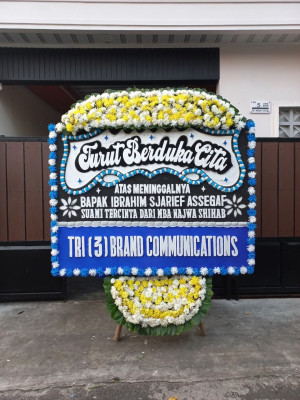 Papan Bunga Duka di Medan
